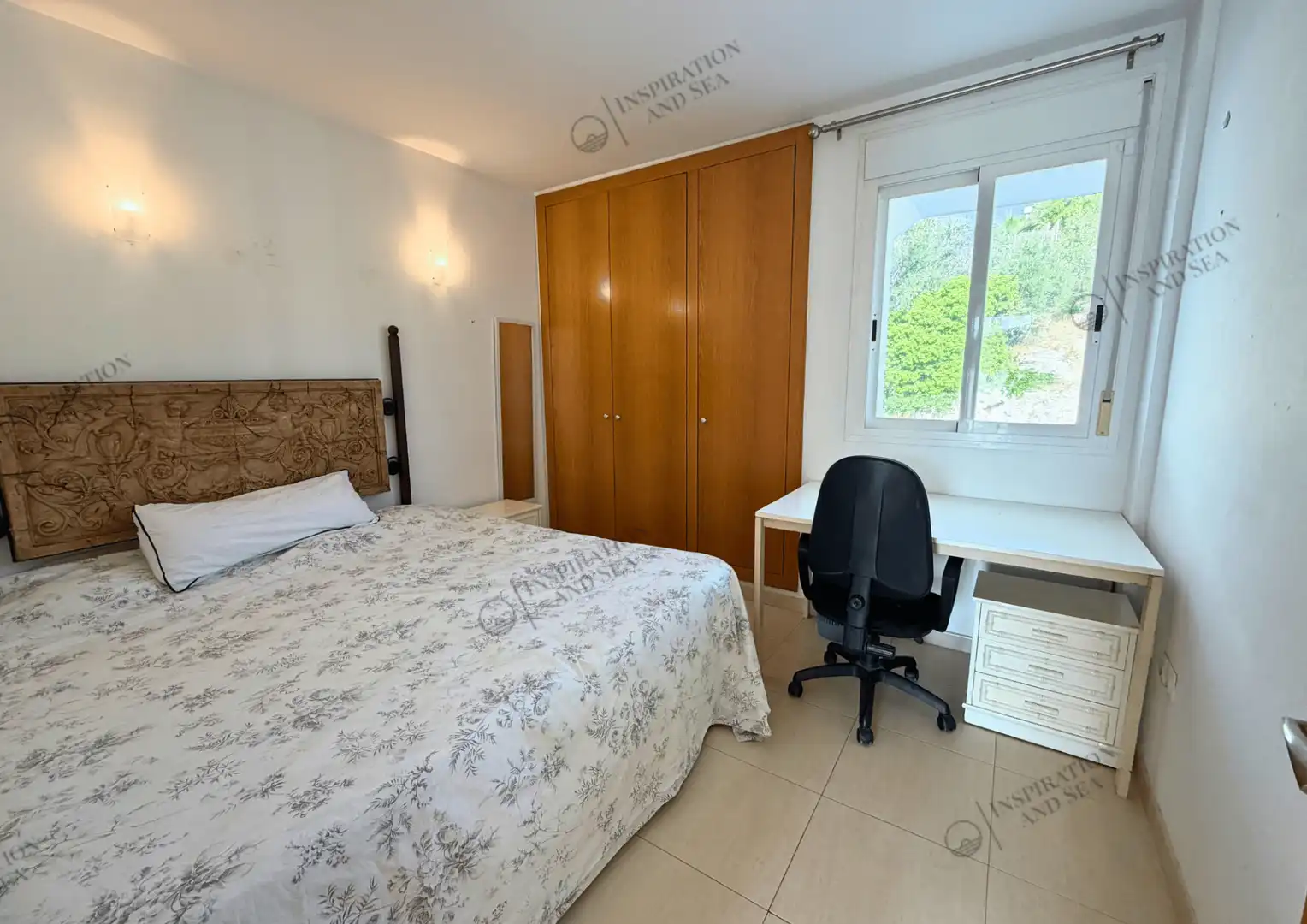 Schlafzimmer von Wohnung zum Verkauf in Eivissa mit Klimaanlage, Terrasse und Möbliert
