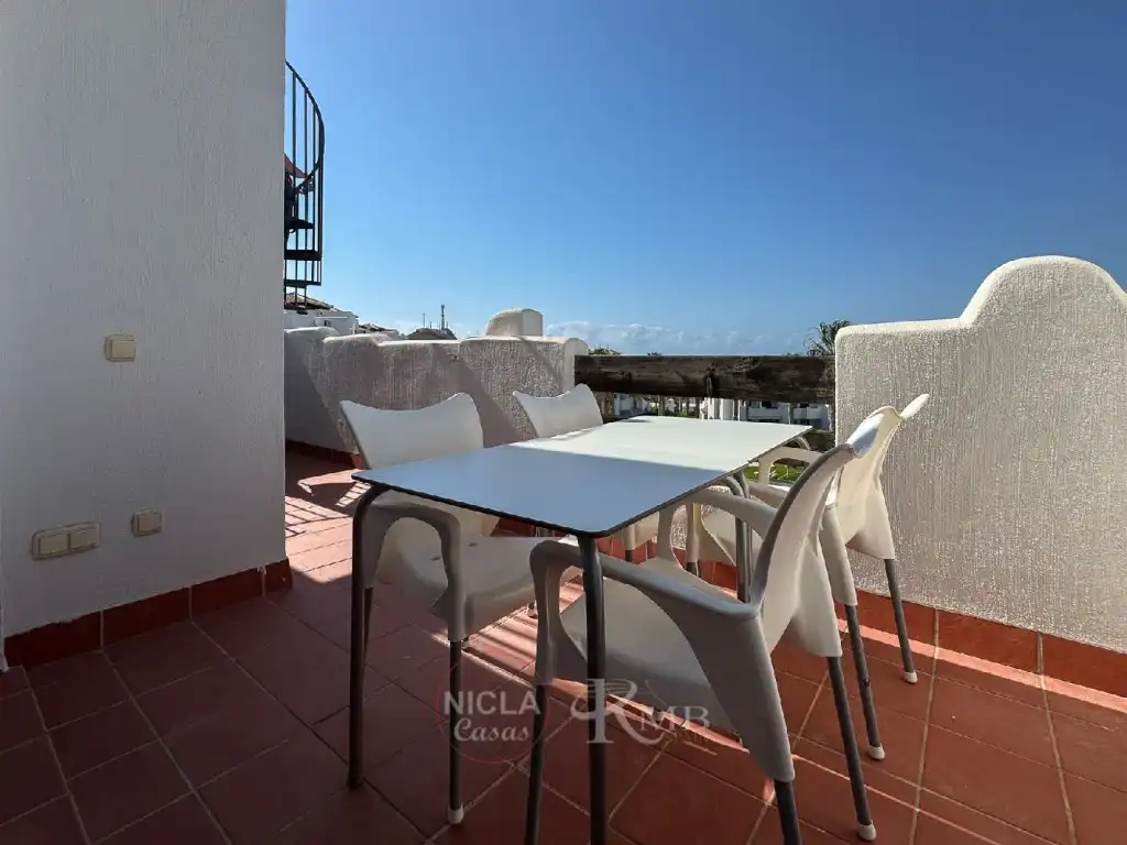 Terrasse von Wohnungen zum Verkauf in Vera mit Klimaanlage, Terrasse und Möbliert