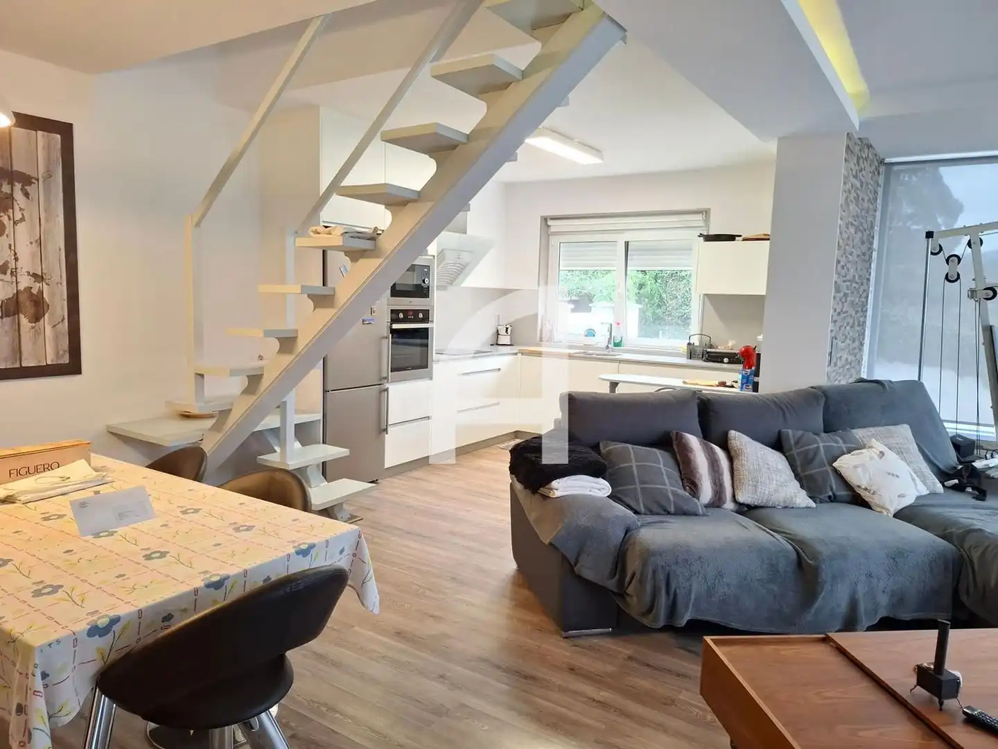 Living room of Houses for sale in O Vicedo   with Heating, Terrace and Storage room