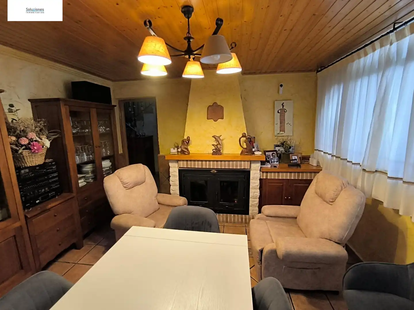 Living room of Houses for sale in Albacete  with Air Conditioner, Heating and Private garden