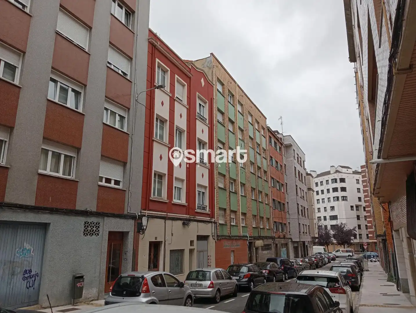 Vista exterior de Piso en venta en Gijón 