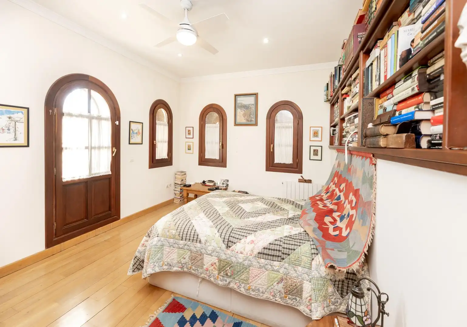 Bedroom of Houses for sale in Cájar  with Air Conditioner, Heating and Private garden