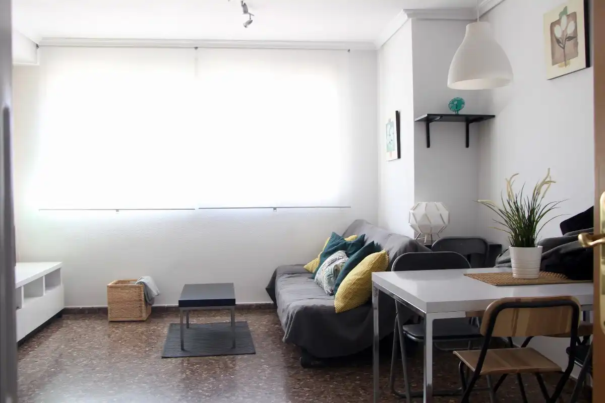 Sala de estar de Piso de alquiler en Alfara del Patriarca con Terraza y Amueblado