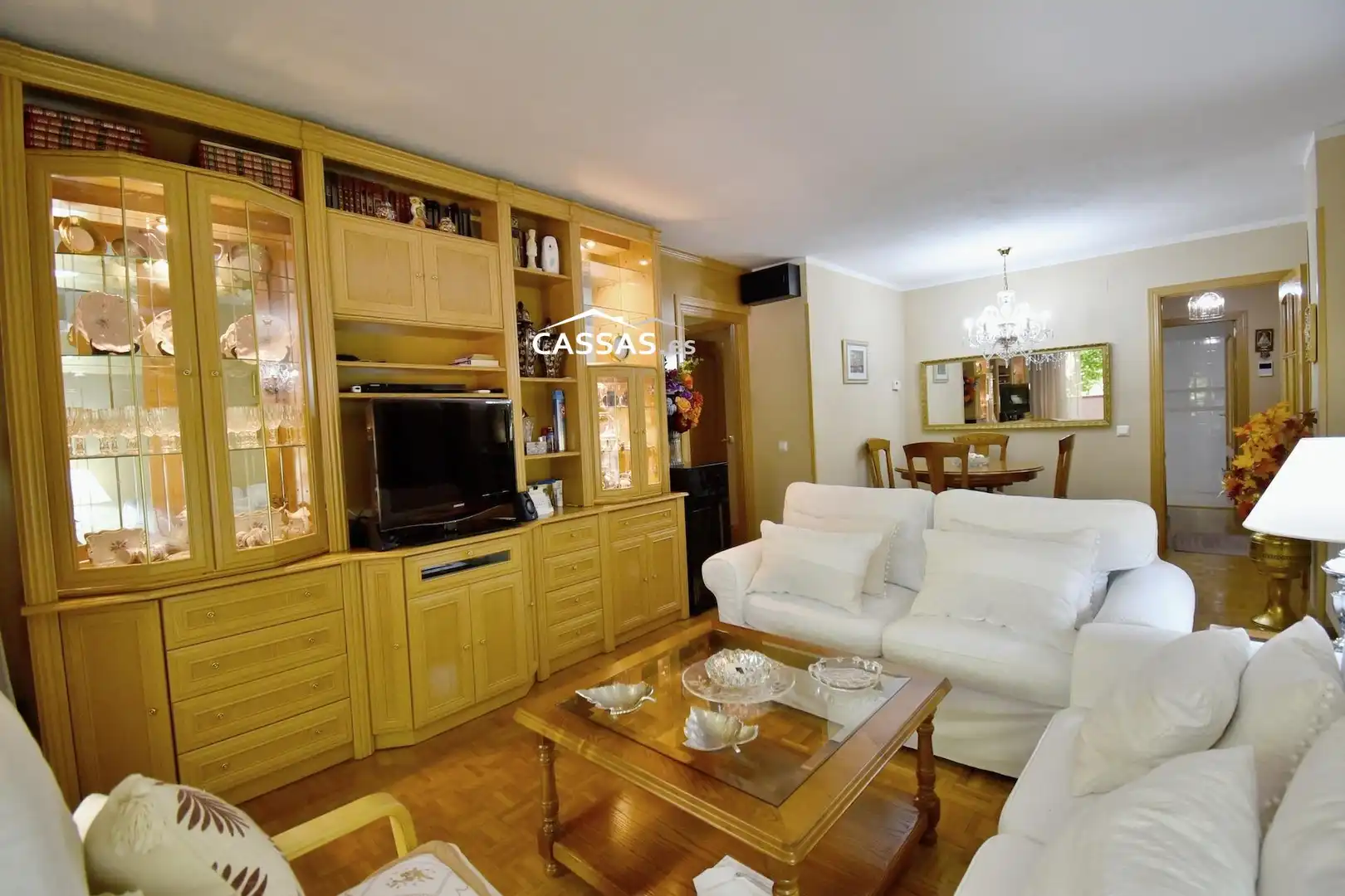 Sala d'estar de Pis en venda en Torrejón de Ardoz amb Aire condicionat, Calefacció i Parquet