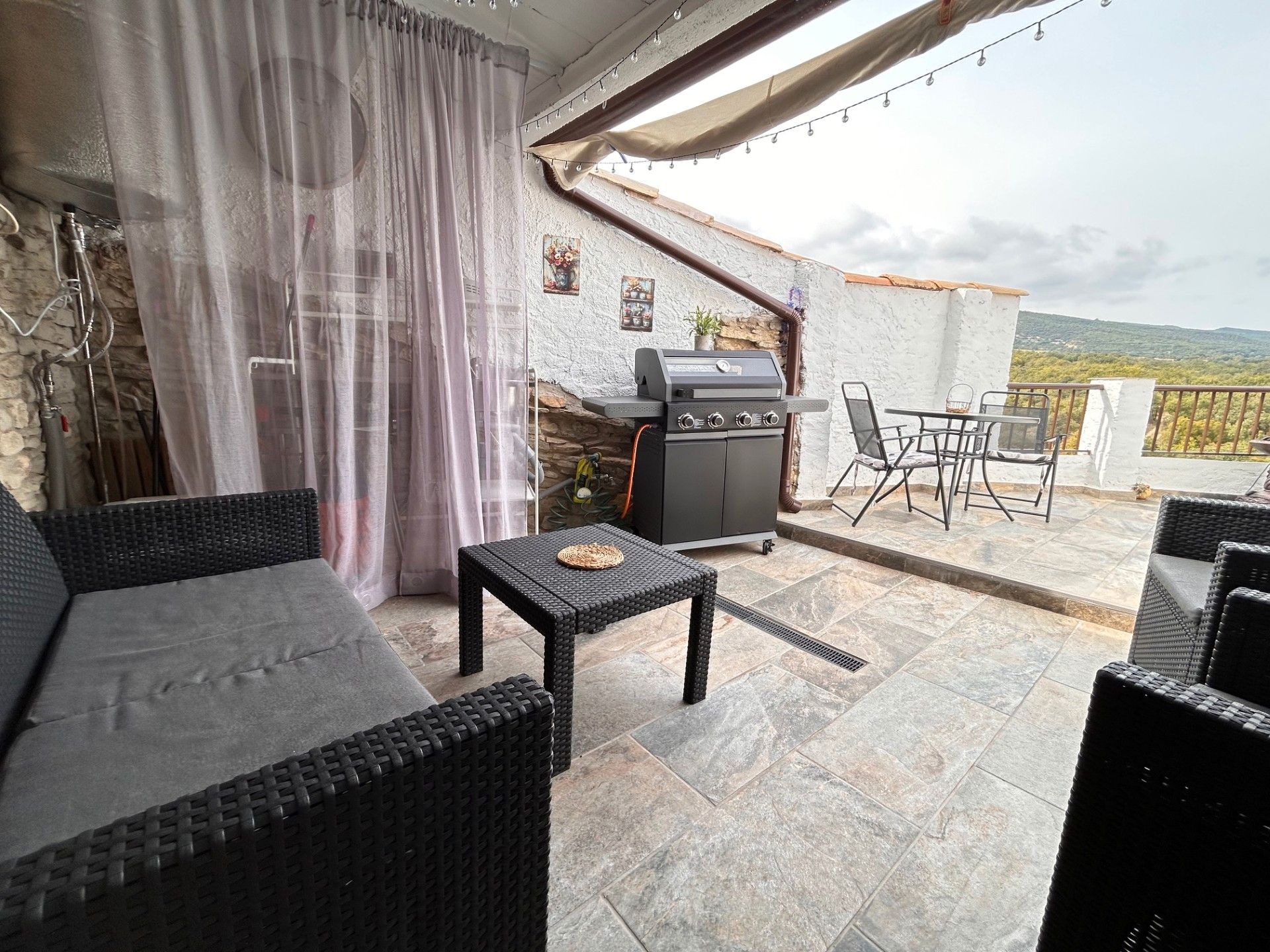 Terrace of Single-family semi-detached for sale in Àger  with Storage room, Furnished and Oven