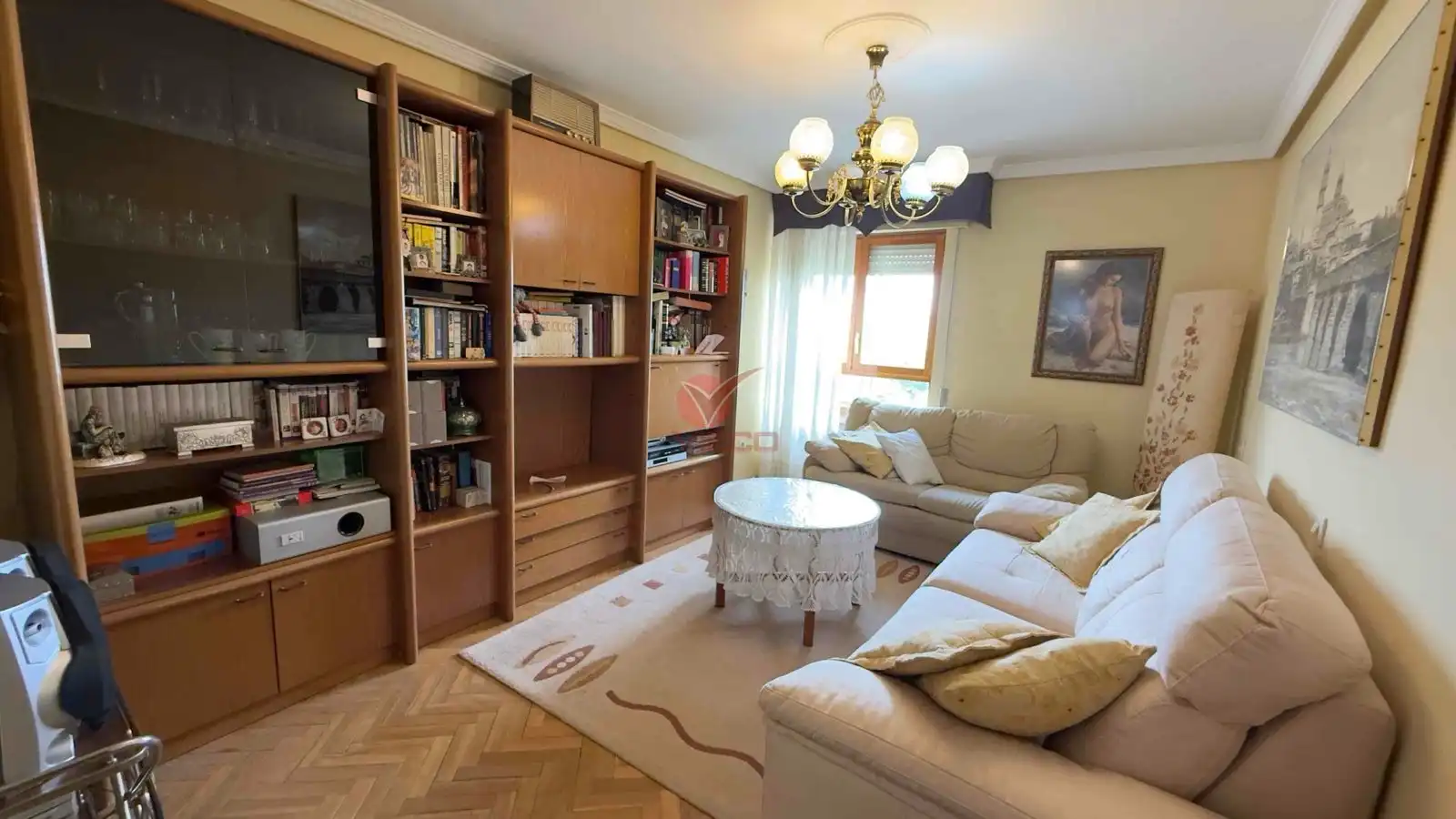 Sala de estar de Piso en venta en Cuenca con Calefacción, Terraza y Trastero
