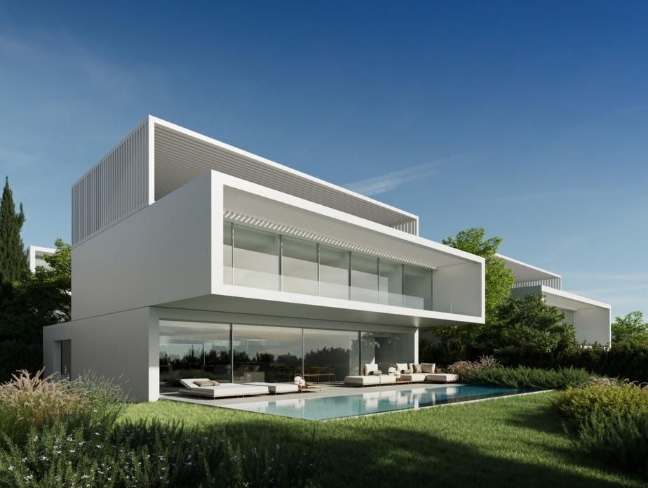 Vista exterior de Casa o xalet en venda en Estepona amb Aire condicionat, Calefacció i Jardí privat