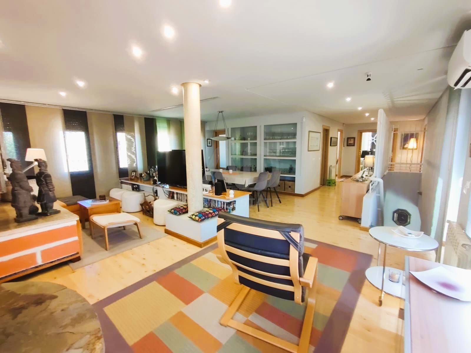 Living room of House or chalet for sale in Santa Elena de Jamuz  with Air Conditioner, Heating and Terrace