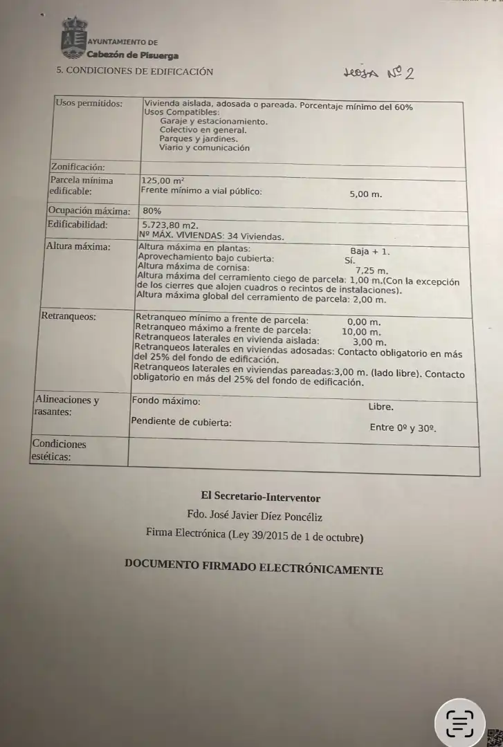 Parking de Residencial en venta en Cabezón de Pisuerga