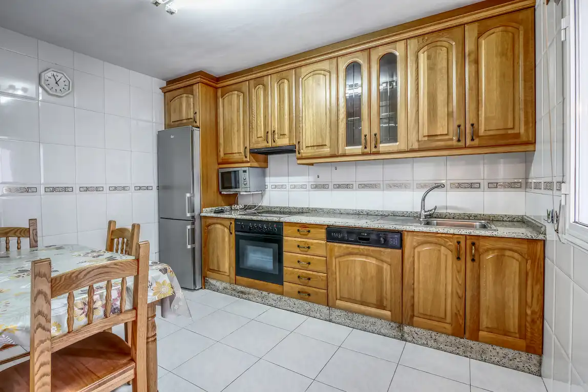 Kitchen of Flat for sale in Ribadeo  with Heating, Terrace and Storage room