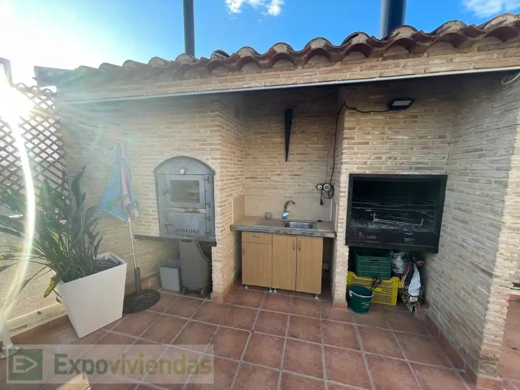 Cocina de Casa adosada en venta en Murcia