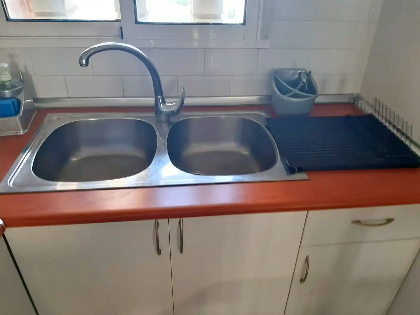 Kitchen of Flat for sale in Roquetas de Mar  with Terrace and Furnished