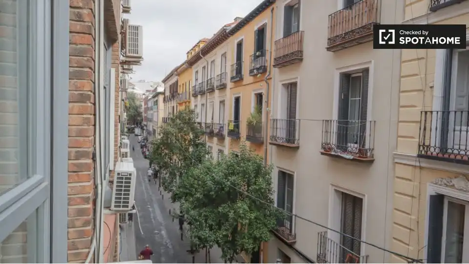 Vista exterior de Pis de lloguer en Madrid amb Aire condicionat, Calefacció i Moblat