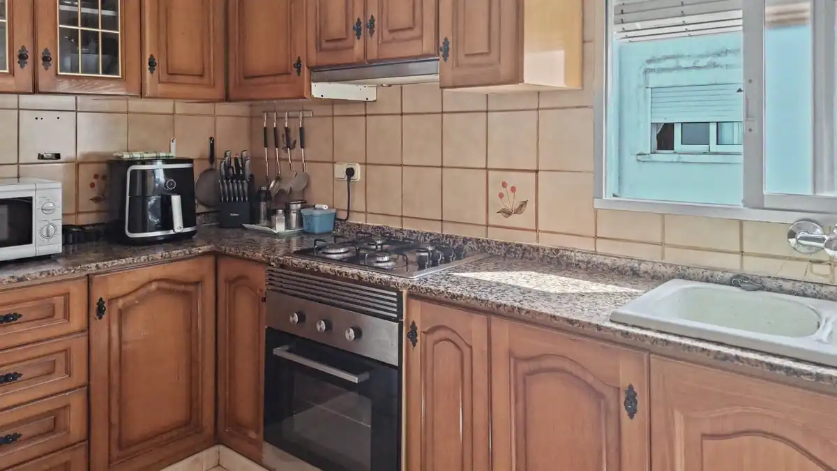 Kitchen of Flat for sale in Dénia  with Air Conditioner, Heating and Terrace