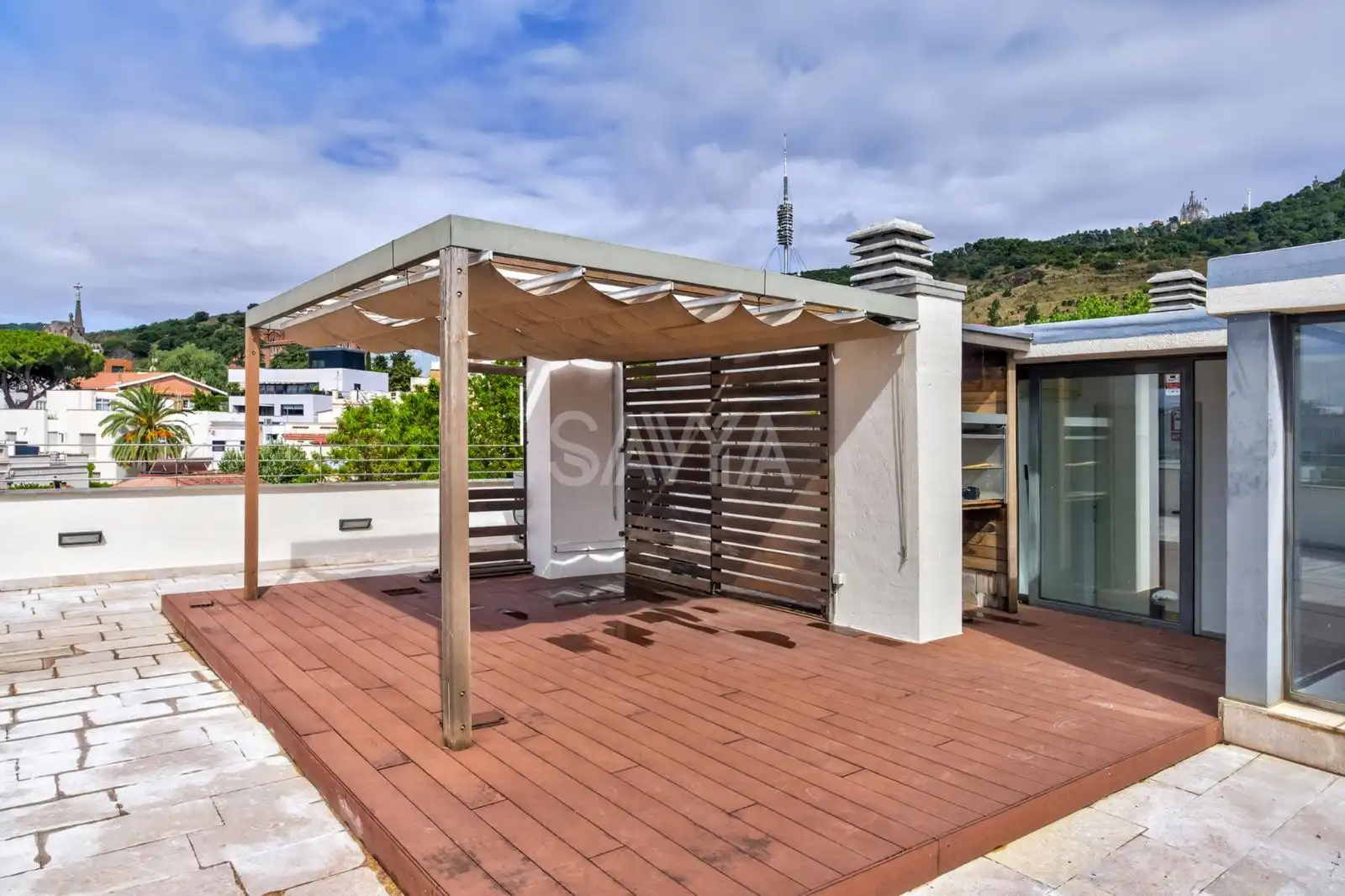 Terraza de Casa o chalet en venta en Barcelona con Aire acondicionado, Terraza y Trastero