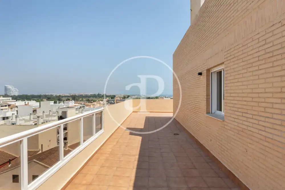 Terrasse von Wohnung zur Miete in Sagunto / Sagunt mit Klimaanlage, Heizung und Terrasse