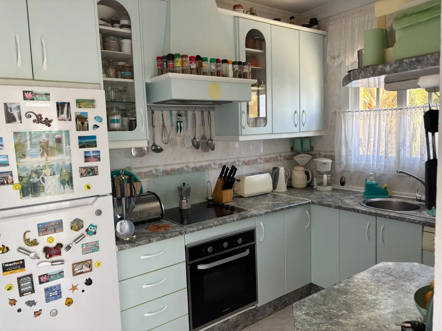 Cocina de Apartamento en venta en Torrox con Aire acondicionado, Calefacción y Terraza