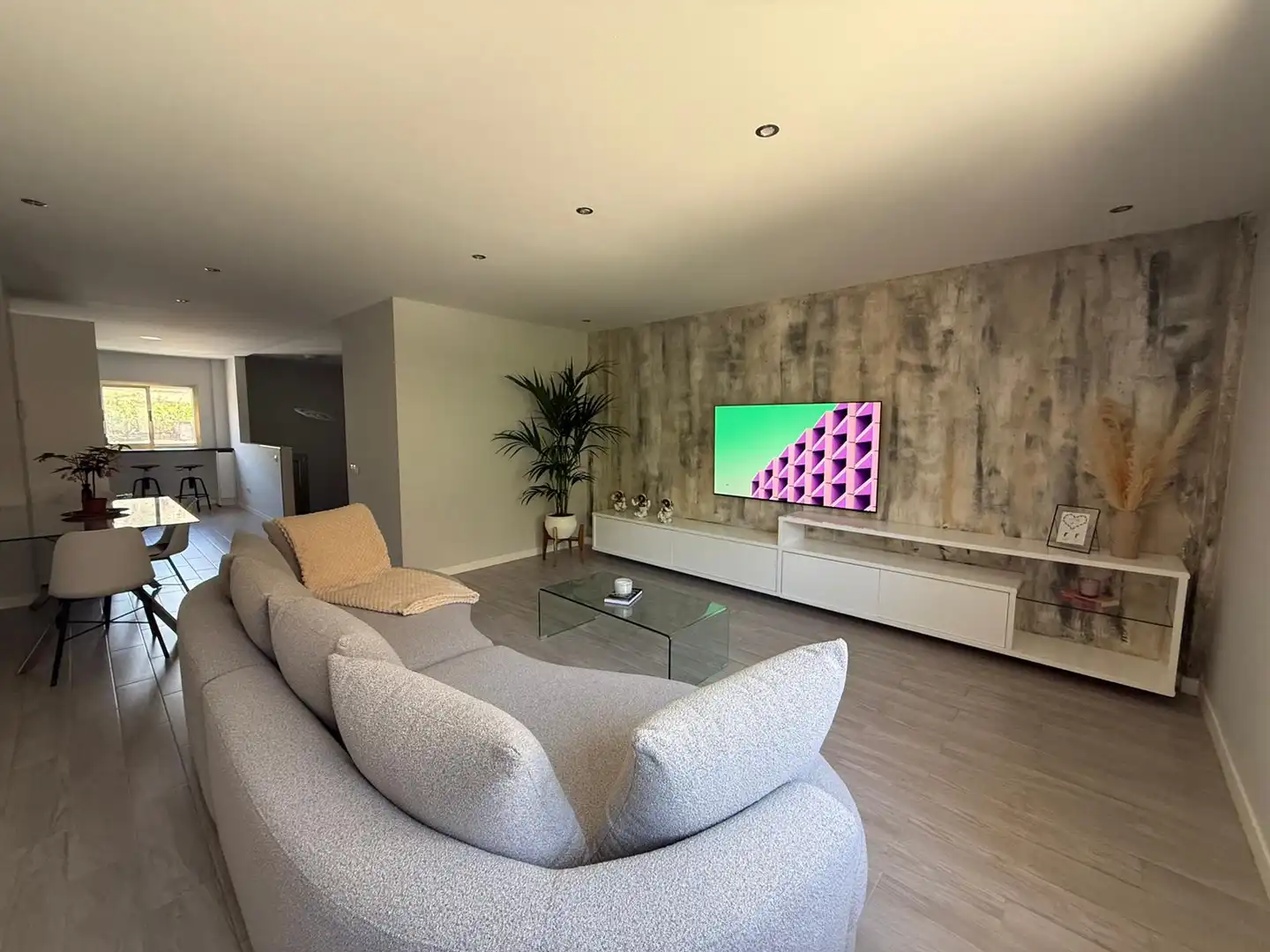 Living room of Houses for rent in Las Palmas de Gran Canaria  with Air Conditioner, Terrace and Storage room