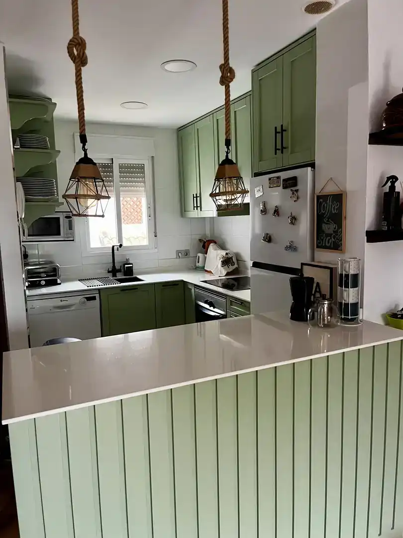 Cocina de Piso en venta en Cartagena con Aire acondicionado, Jardín privado y Trastero