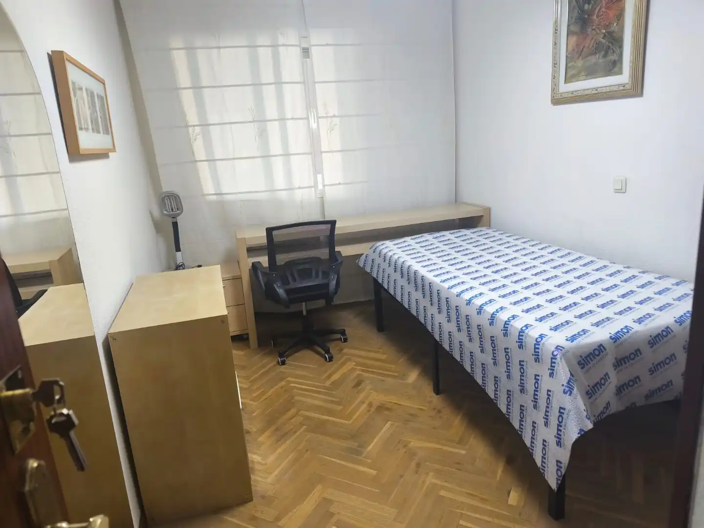 Dormitori de Pis per a compartir en Fuenlabrada amb Calefacció, Parquet i Terrassa