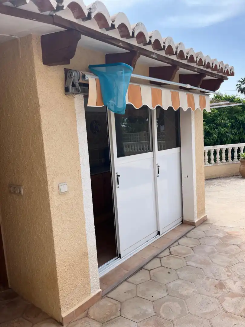 Terrassa de Casa o xalet en venda en Benissa amb Aire condicionat, Calefacció i Jardí privat