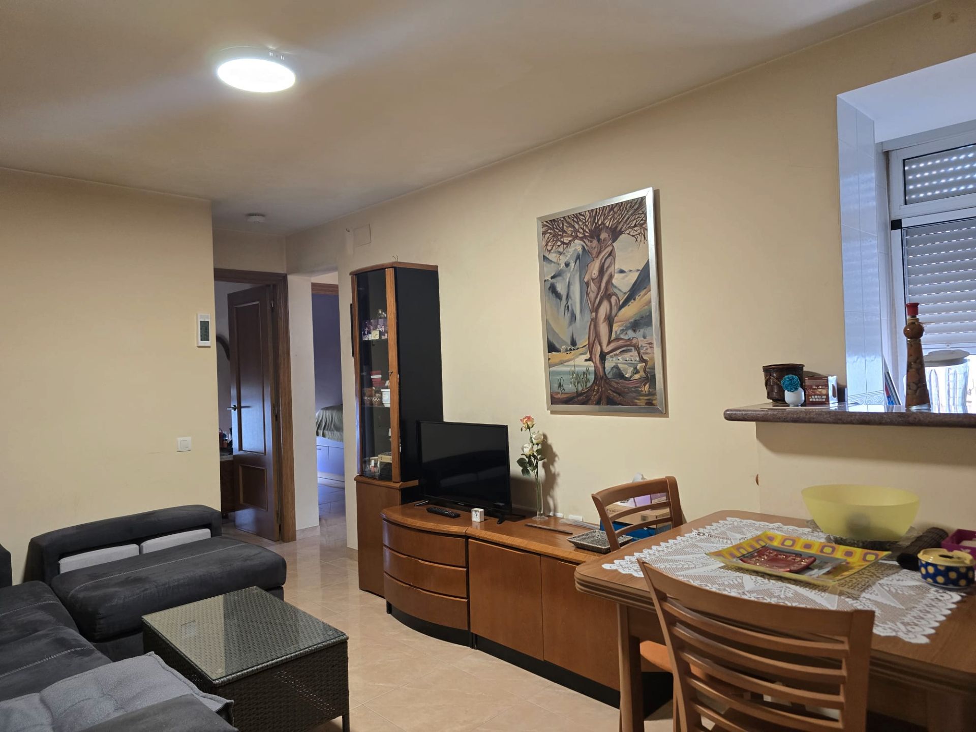 Living room of Flat for sale in Castellón de la Plana / Castelló de la Plana  with Furnished