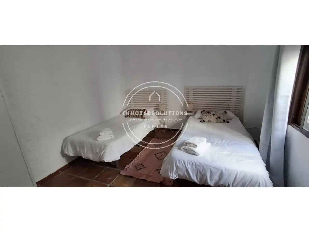 Dormitori de Finca rústica en venda en Tarifa amb Aire condicionat, Jardí privat i Terrassa