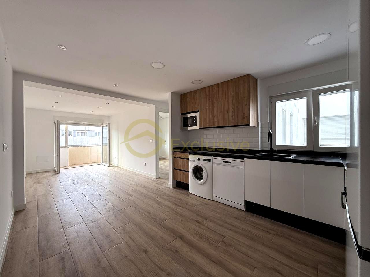 Cocina de Piso de alquiler en Avilés con Calefacción y Terraza