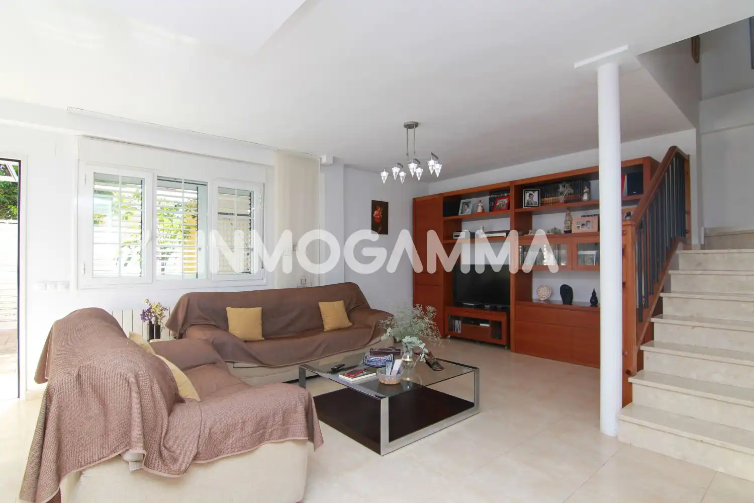 Sala de estar de Casa adosada en venta en Cullera con Terraza y Balcón