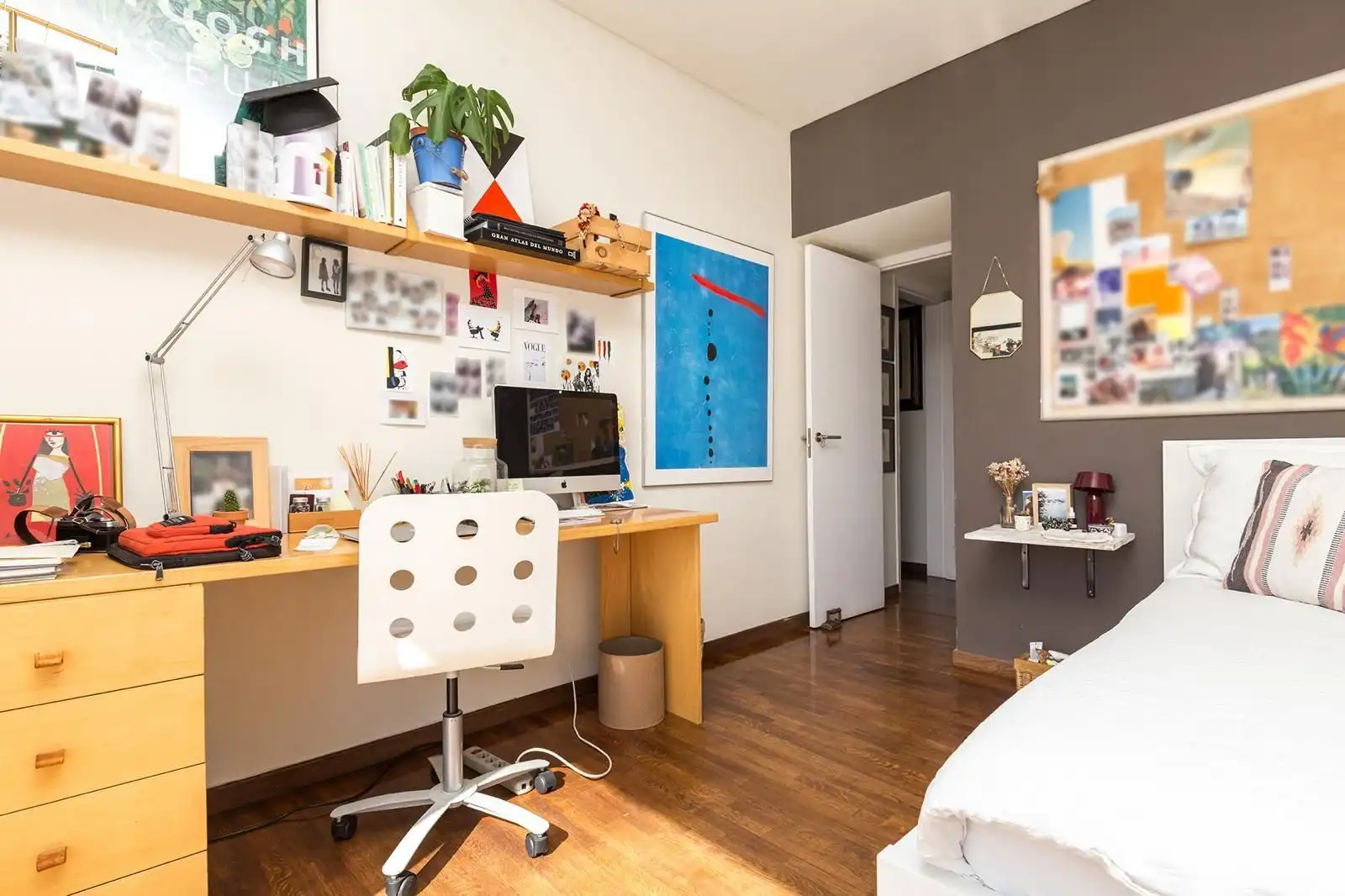Habitación de Casa o chalet de alquiler en Sant Just Desvern con Aire acondicionado, Calefacción y Jardín privado