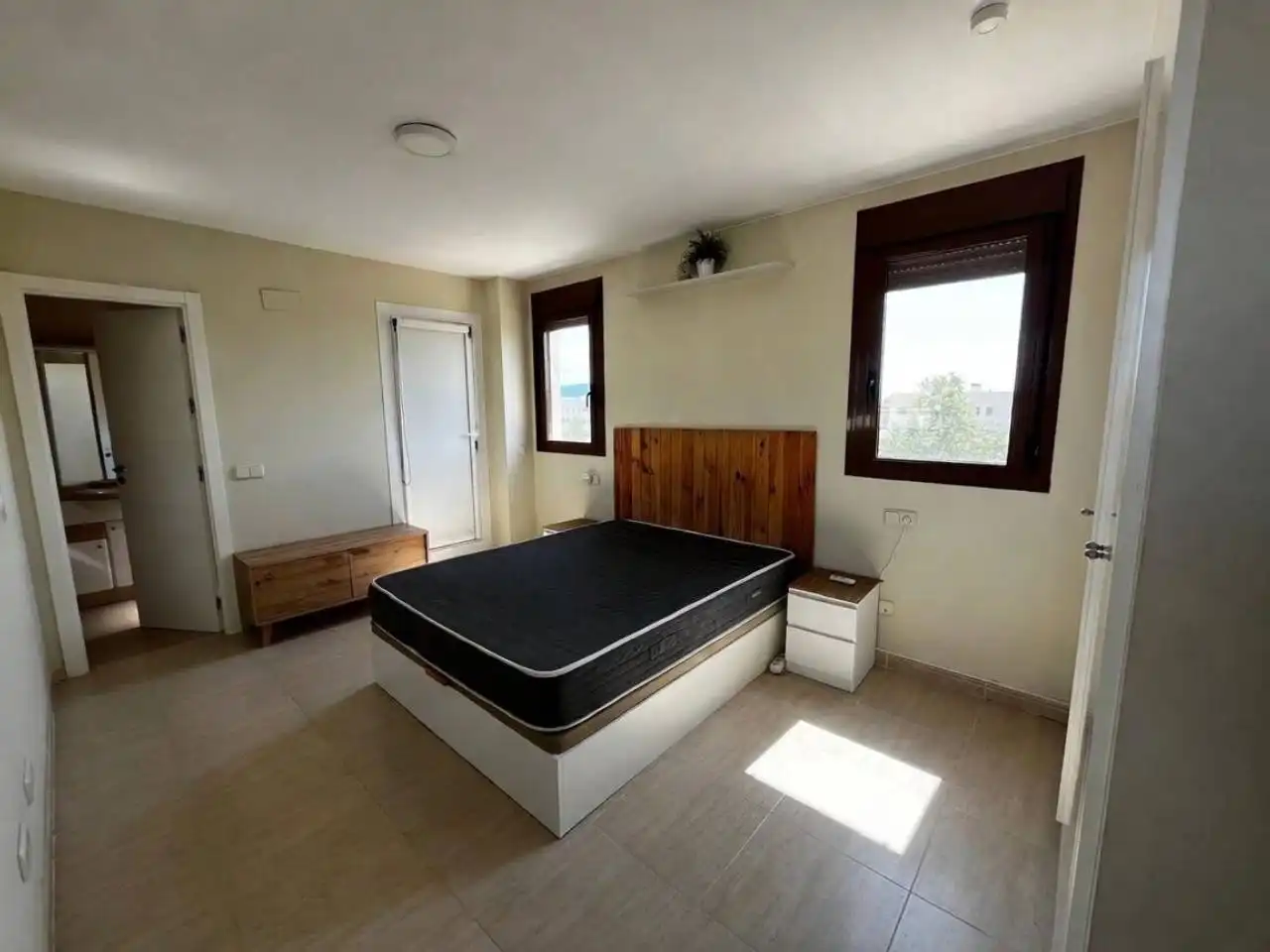 Bedroom of Attic for rent in San Jorge / Sant Jordi  with Air Conditioner, Heating and Terrace