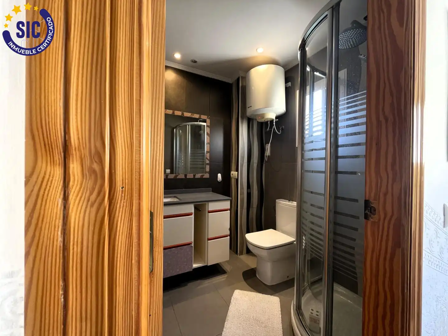 Baño de Casa adosada en venta en Oropesa del Mar / Orpesa con Aire acondicionado, Calefacción y Terraza