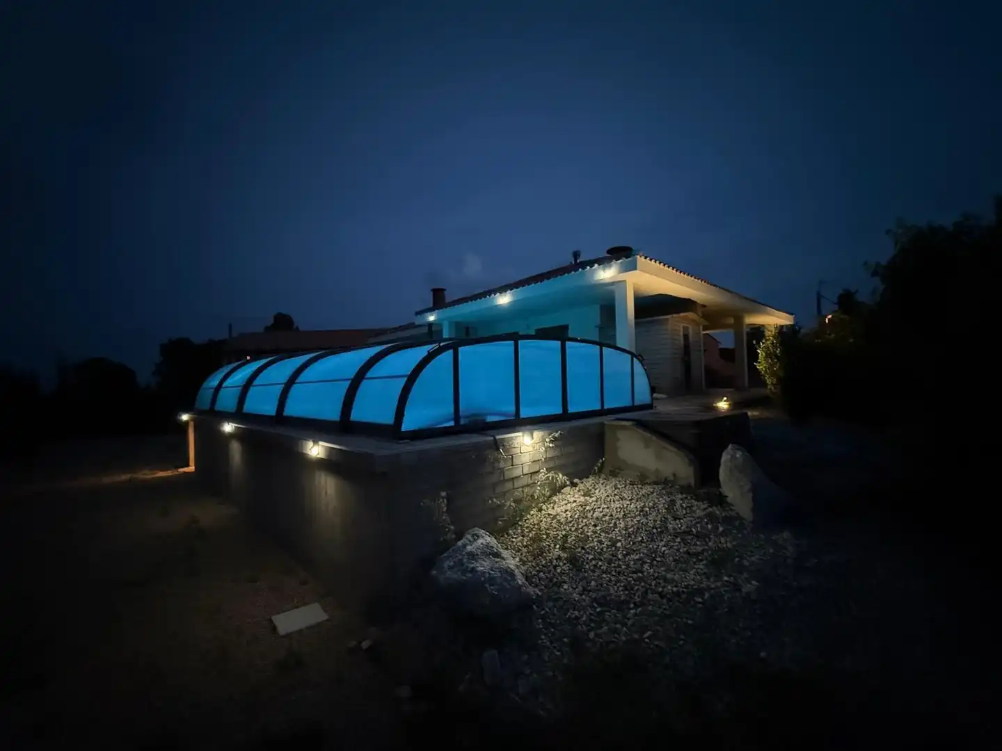 Piscina de Casa o chalet en venta en La Muela