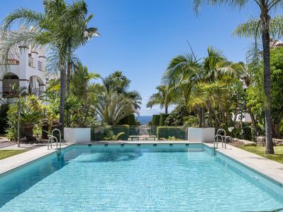 Swimming pool of Apartment for sale in Marbella  with Air Conditioner