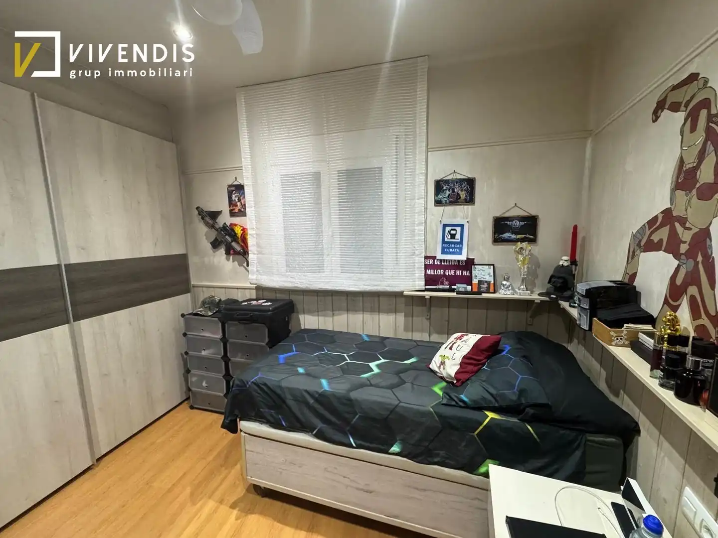 Bedroom of Houses for sale in Almenar  with Air Conditioner, Heating and Storage room