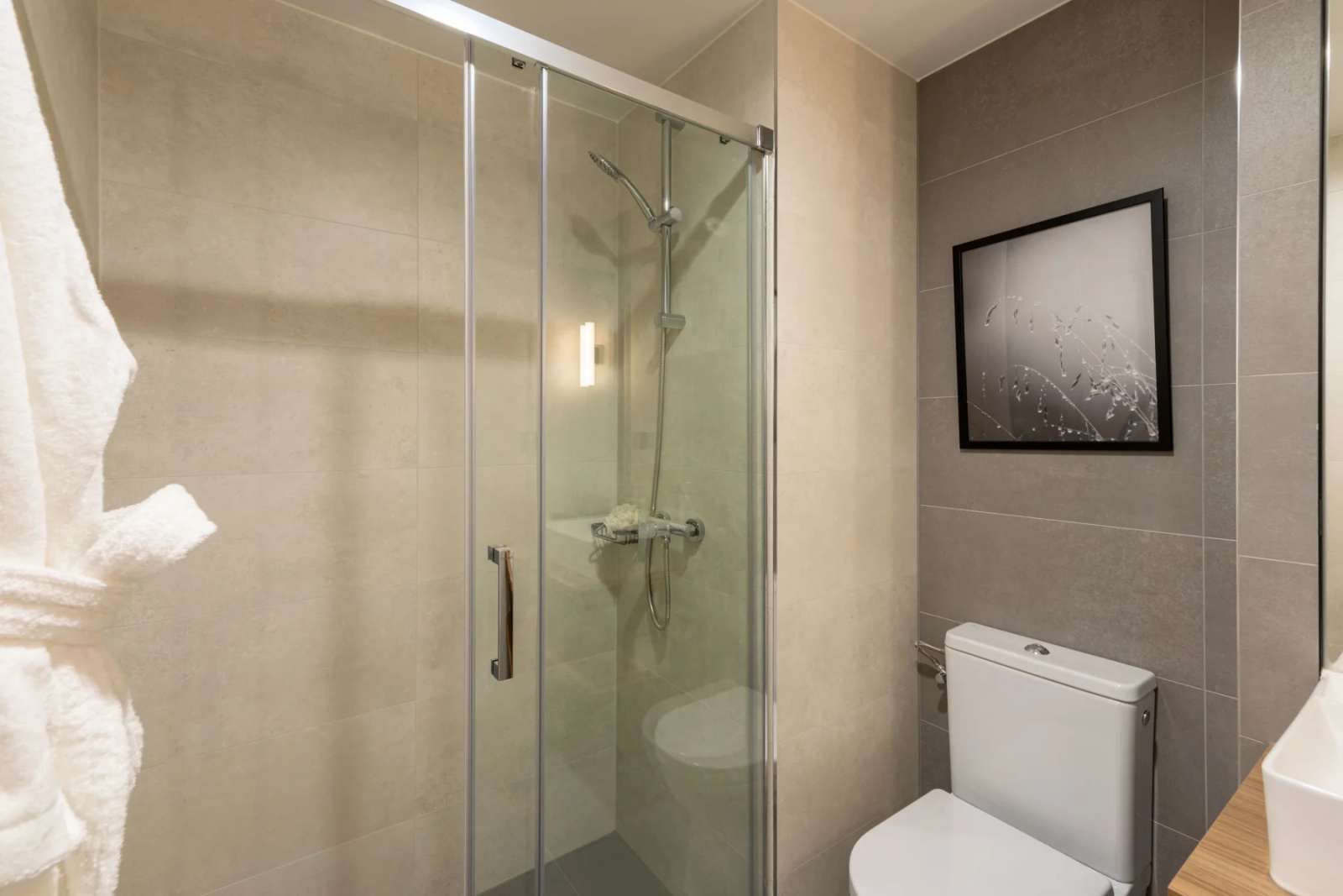 Bany de Estudi per a compartir en San Sebastián de los Reyes amb Aire condicionat, Terrassa i Moblat