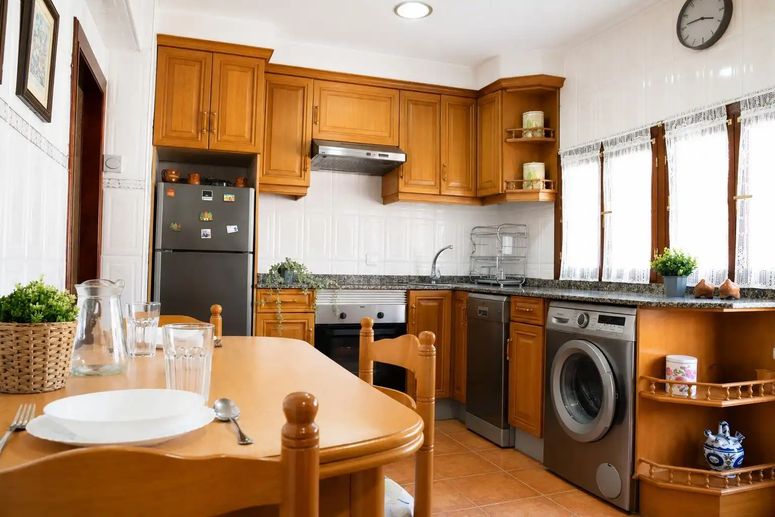 Kitchen of Flat for sale in Aller  with Heating and Furnished