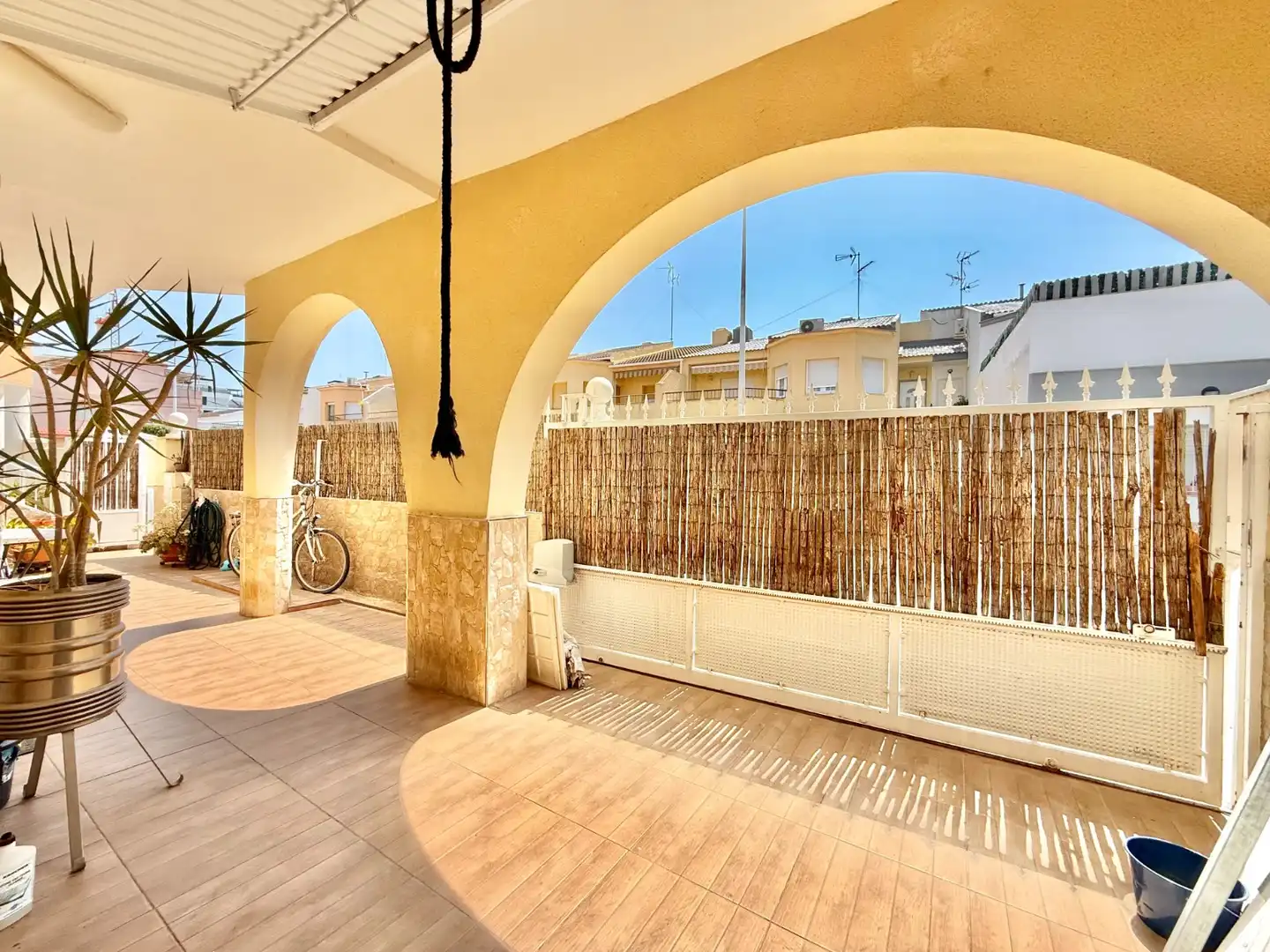 Terraza de Casa o chalet en venta en San Pedro del Pinatar con Aire acondicionado, Jardín privado y Terraza