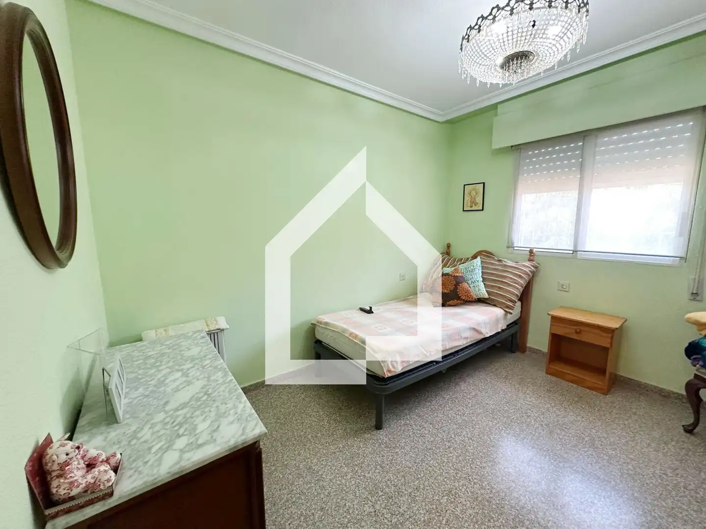 Schlafzimmer von Einfamilien-Reihenhaus zur Miete in San Vicente del Raspeig / Sant Vicent del Raspeig mit Klimaanlage, Terrasse und Möbliert