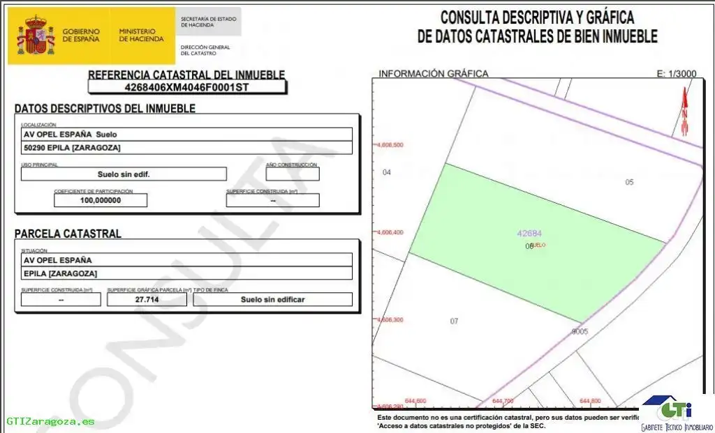 Grundstücke und Bauplätze zum Verkauf in EPILA  POLIGONO VALDEMUEL, imagen 5