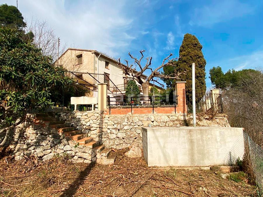 Vista exterior de Finca rústica en venta en Cocentaina con Piscina