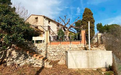 Vista exterior de Finca rústica en venda en Cocentaina amb Piscina