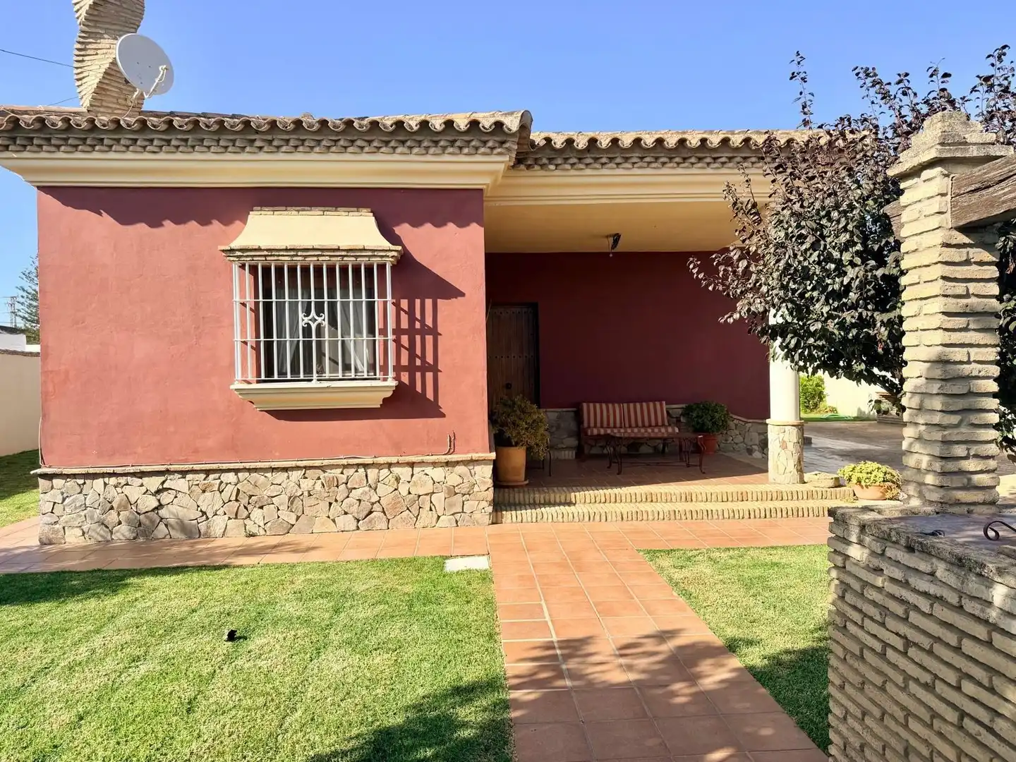 Jardín de Casa o chalet en venta en Chiclana de la Frontera con Jardín privado, Terraza y Piscina