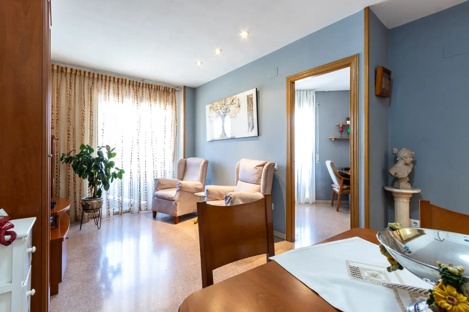 Living room of Flat for sale in Terrassa  with Balcony