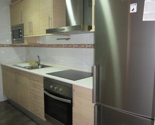 Kitchen of Flat for sale in Girona Capital  with Air Conditioner, Heating and Furnished