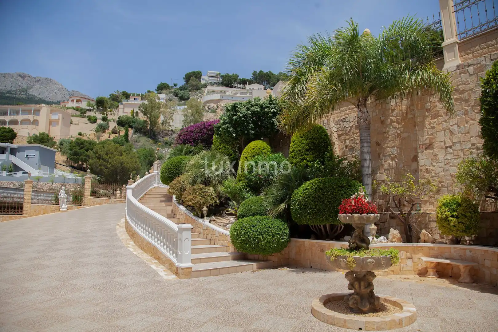 Jardí de Casa o xalet de lloguer en Altea la Vella