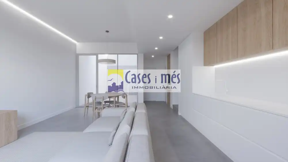 Sala de estar de Casa adosada en venta en Massamagrell con Aire acondicionado, Calefacción y Terraza