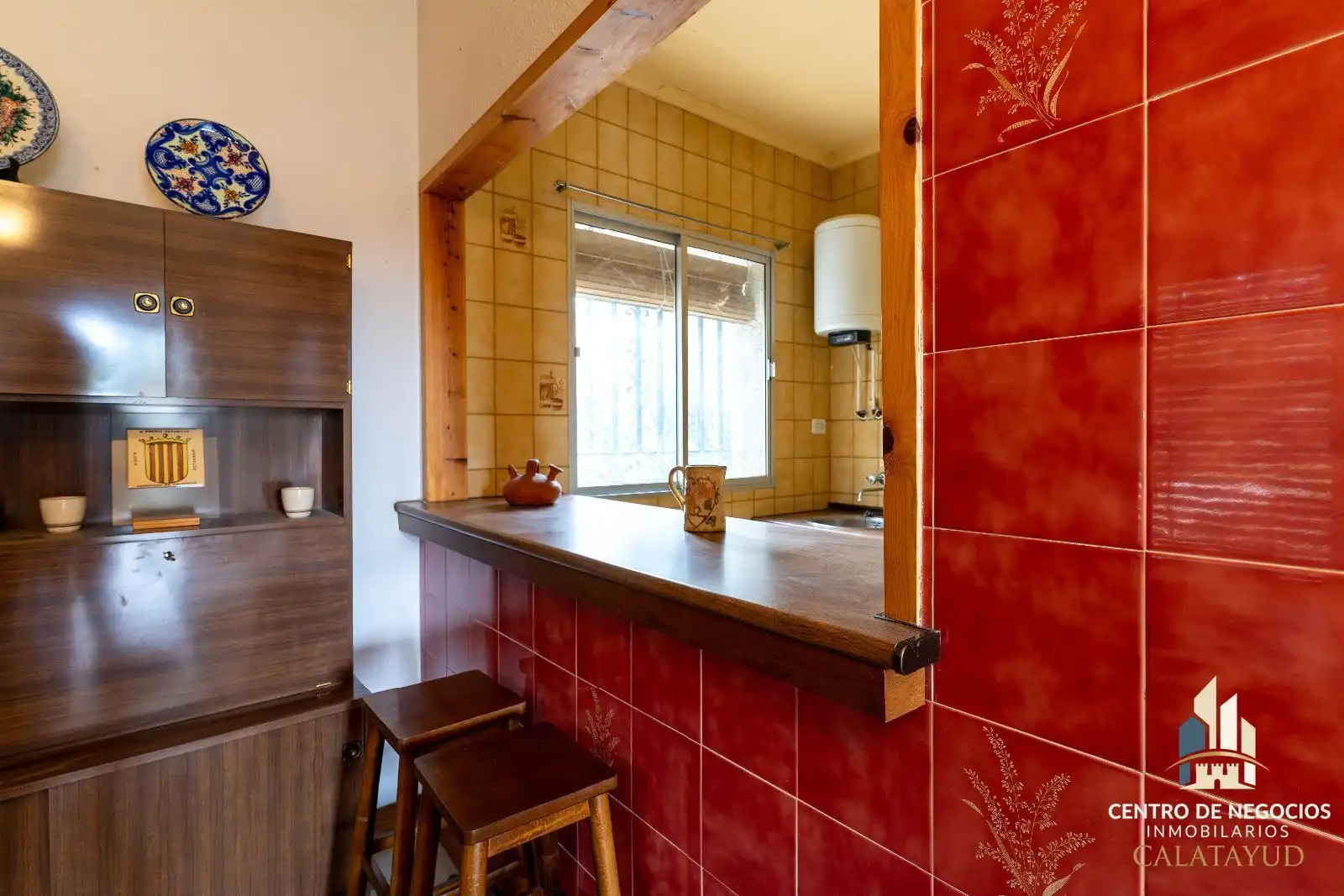 Cuina de Casa o xalet en venda en Calatayud amb Calefacció i Piscina