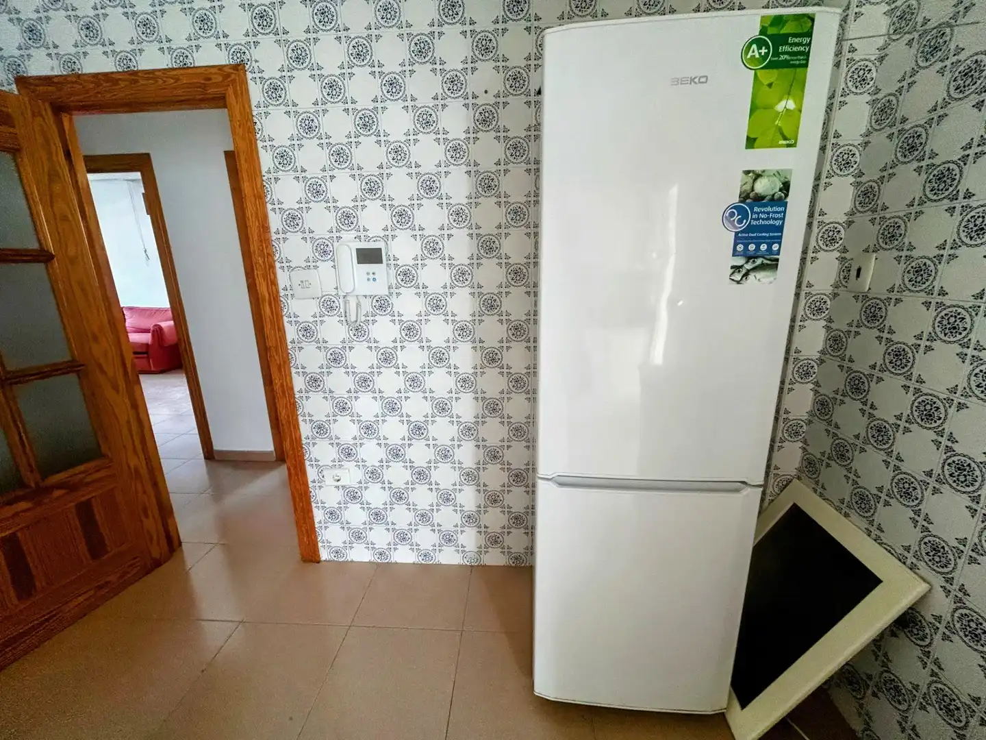 Kitchen of Flat for rent in Murcia  with Furnished and Balcony