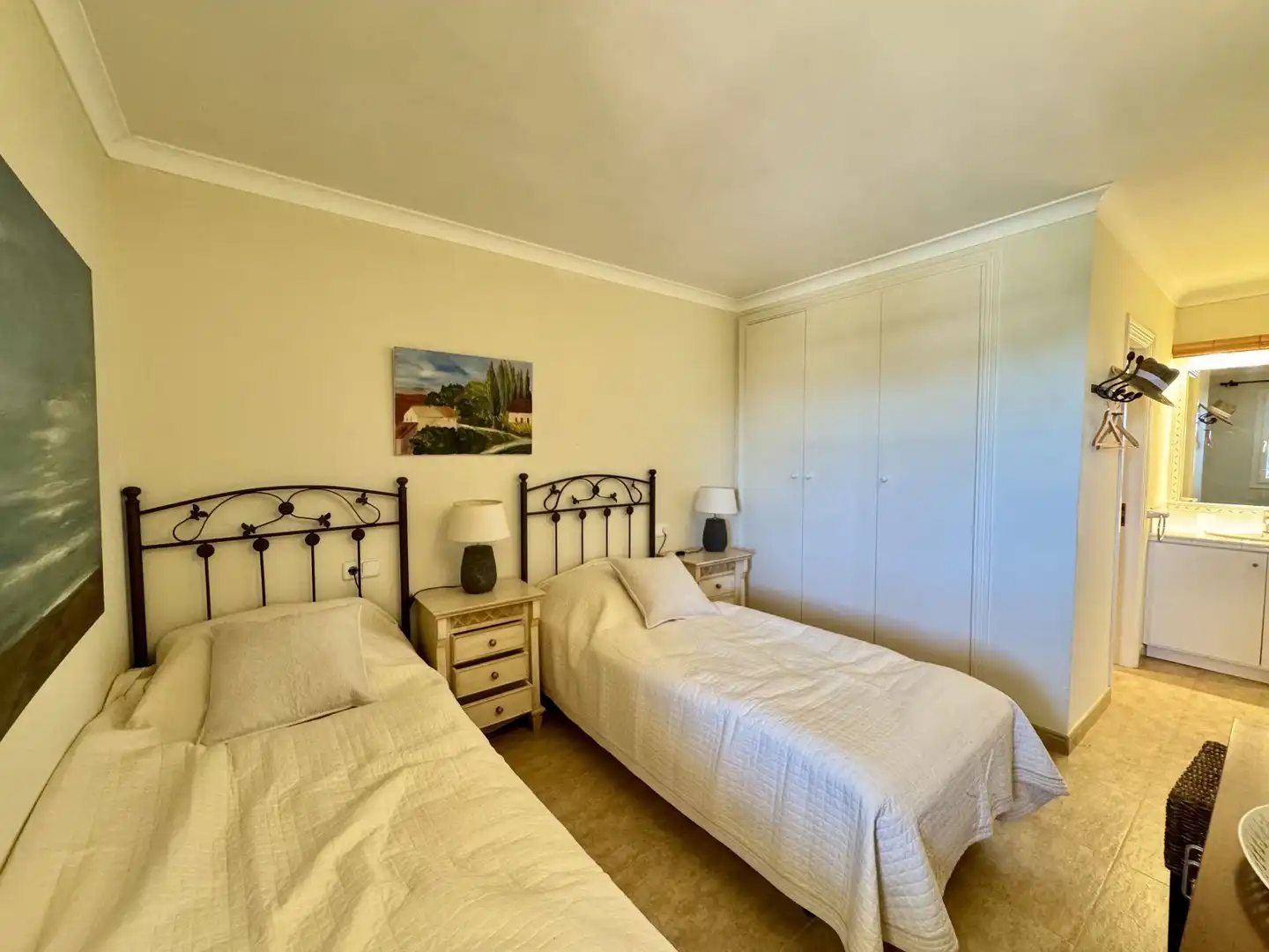 Habitación de Apartamento de alquiler en Campos con Aire acondicionado, Calefacción y Terraza
